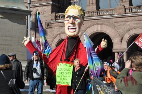 Issue Austerity in Ontario 
