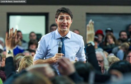 Issue Justin Trudeau, Trump-lite