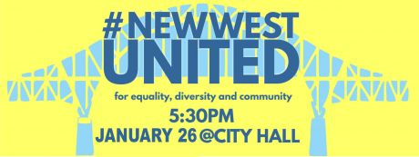 Issue New West organizes against Nazi posters