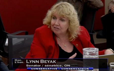 Issue Senator Beyak and government racism