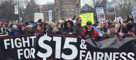 Issue In 2018 keep fighting for $15 and fairness 