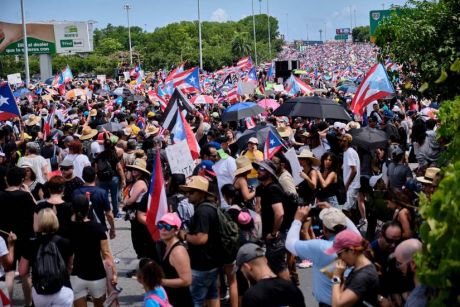 Issue Puerto Ricans show us how to win. Strikes and protests force out Roselló