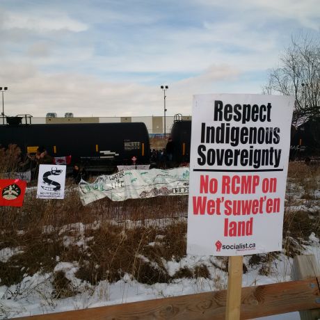 Issue Via Worker on why he stands with Wet’suwet’en