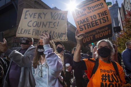 Issue Trump has lost but the battle is just beginning