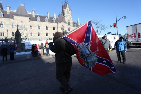 Issue Are “foreign influences” to blame for the bigots’ convoy?