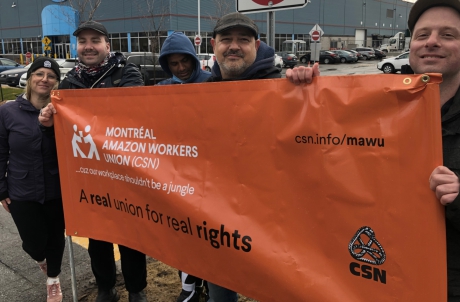 Issue Amazon workers speak out about their union drive
