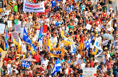 Issue If we fight, we can beat austerity