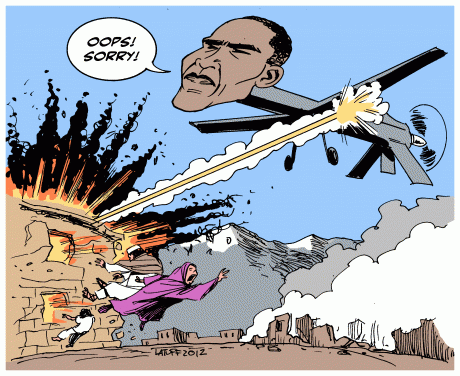Issue US drones target civilians 